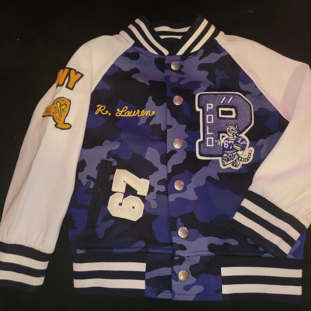 Ralph Lauren toddler varsity jacket